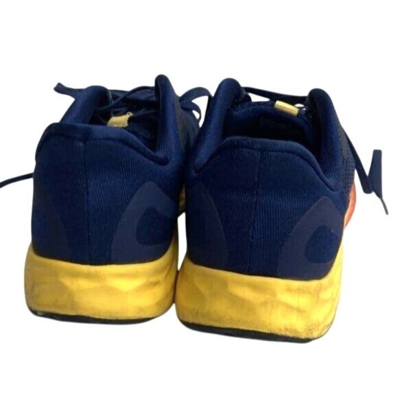 New Balance Boys Blue & Yellow Fresh Foam Arishi v4  Athletic Running Shoes Size - Picture 2 of 4